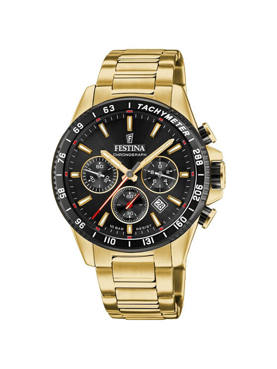 Festina Festina Zegarek F20634-5 Złoty