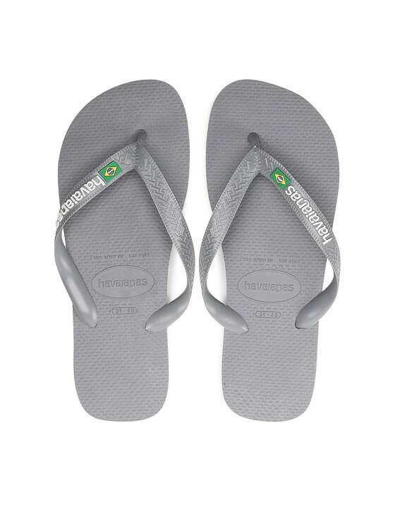 Havaianas Havaianas Japonki Brasil Logo 41108505002 Szary