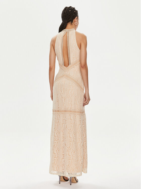 Guess Guess Vakarkleita New Liza W4GK20 KC760 Bēšs Slim Fit