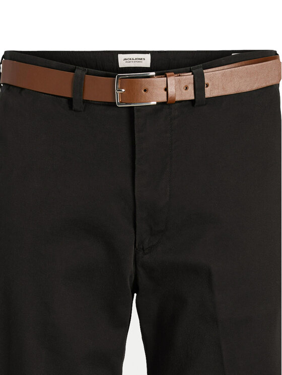 Jack & Jones Jack & Jones Bavlnené šortky Marco 12269368 Čierna Regular Fit