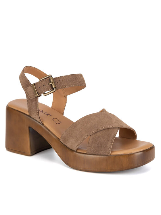 Littlevenicecoco様オオタカ×12箱【K1388-1268】 Lasocki Sandały WI16-MIKS-02 Brązowy | Modivo.pl