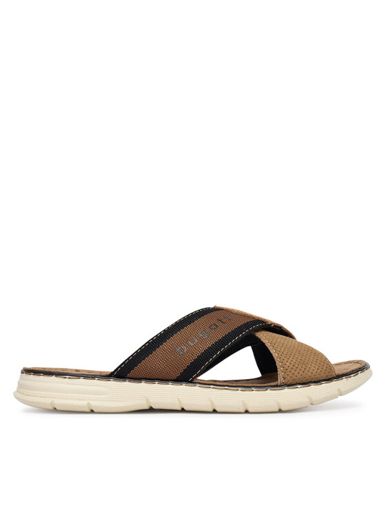 Bugatti Bugatti Pantoletten 315-A32861469 Dunkelbeige