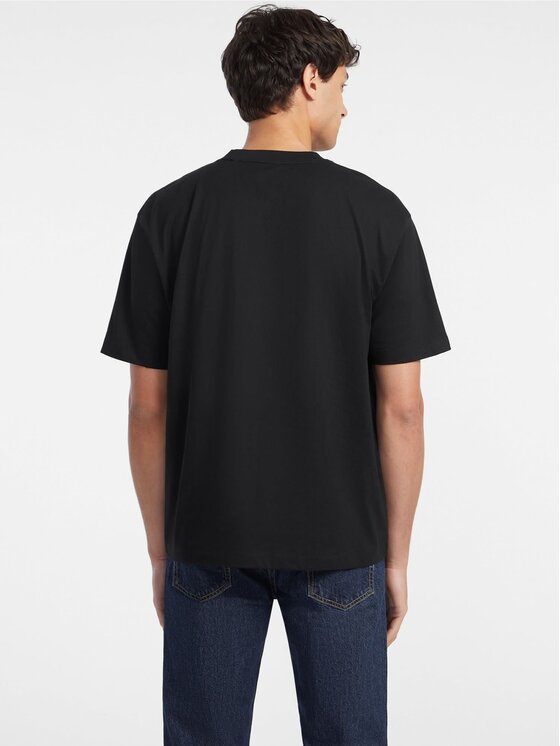 Guess Jeans Guess Jeans T-Shirt 165539 Černá Classic Fit