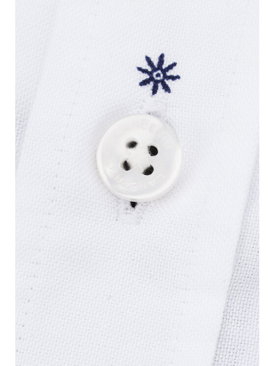 Lancerto Lancerto Koszula KO073123000006 Biały Slim Fit