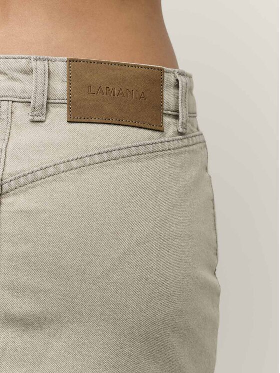 La Mania La Mania Sukňa VIEW Sivá Classic Fit