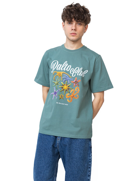Palto Palto T-Shirt Nautica Zielony Relaxed Fit