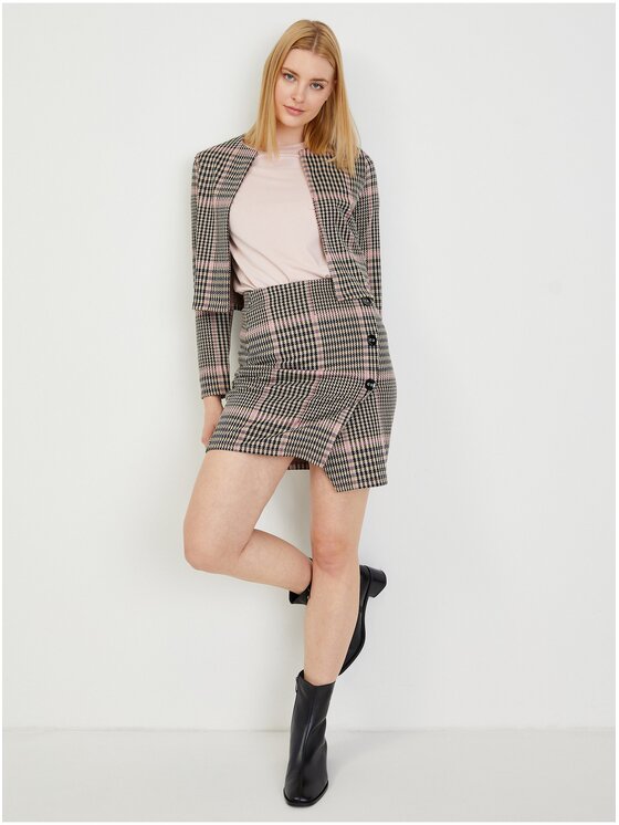 Orsay Orsay Marynarka 481326232000__36 Czarny Regular Fit