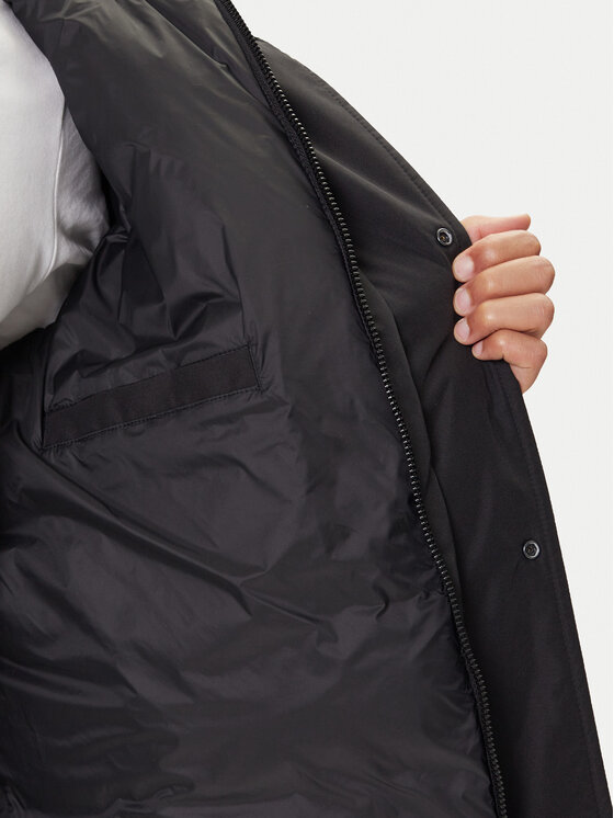 BOSS BOSS Ziemas jaka Osiass1 50547078 Melns Relaxed Fit