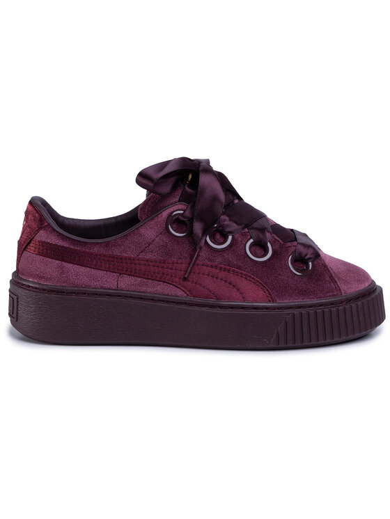 Puma platform kiss on sale velvet