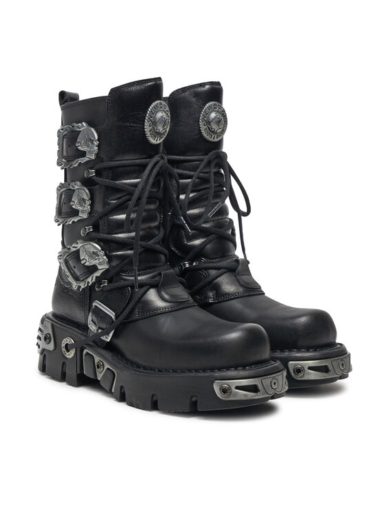 NEW ROCK NEW ROCK Bocanci M-391-S1 Negru