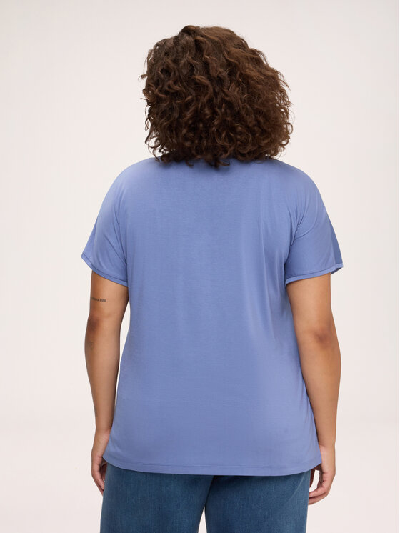 Fiorella Rubino Fiorella Rubino T-shirt G0D4L009277N004 Blu Boxy Fit