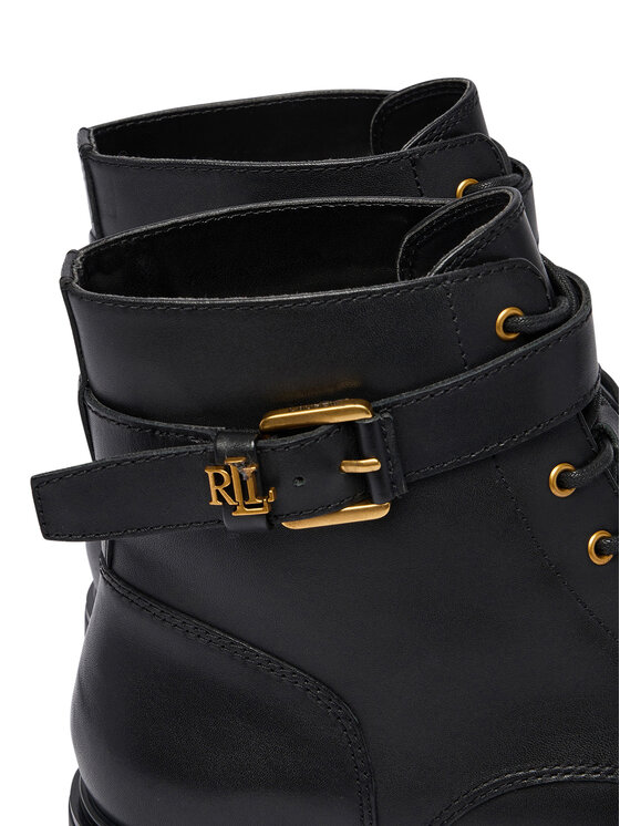 LAUREN RALPH LAUREN LAUREN RALPH LAUREN Μποτίνια Allyson Logo Bo Bte 802P12046001 Μαύρο