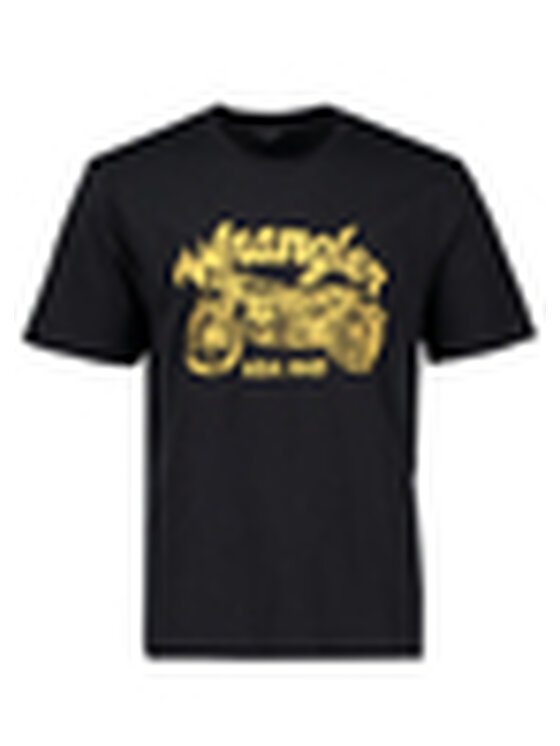 Wrangler Wrangler T-shirt AMERICANA TEE Nero Regular Fit