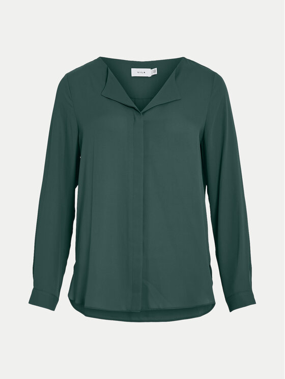 Vila Vila Ing Lucy 14044253 Zöld Regular Fit