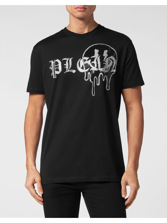 PHILIPP PLEIN PHILIPP PLEIN T-Shirt 15125 Czarny Regular Fit