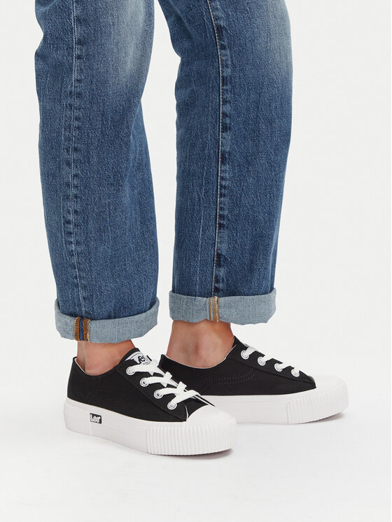 Lee Lee Plátenky Isla C Women Low 50251001 25Y Čierna