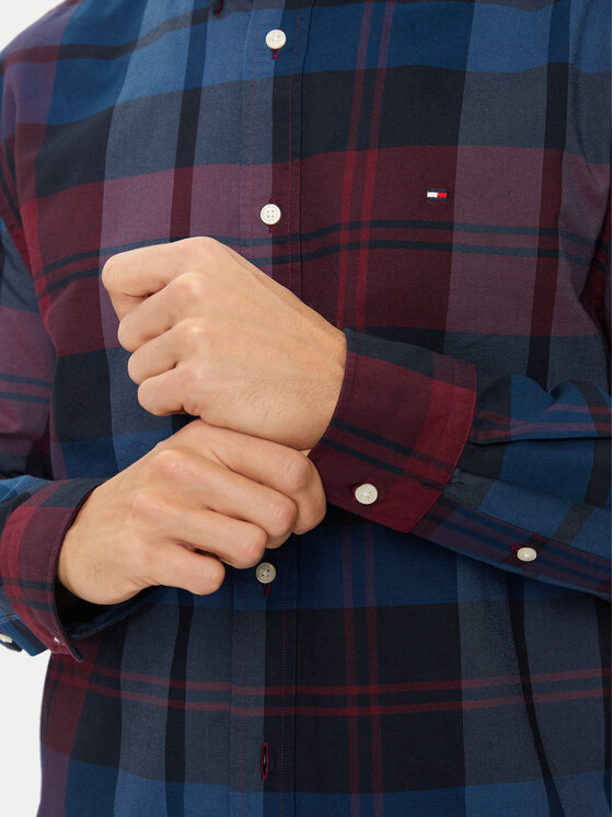 Tommy Hilfiger Tommy Hilfiger Košulja MW0MW37351 Plava Regular Fit
