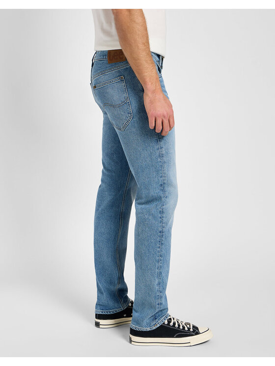 Lee Lee Jeansy DAREN ZIP FLY Niebieski Regular Fit