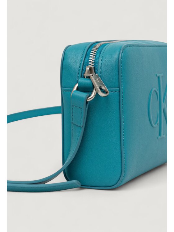 Calvin Klein Calvin Klein Σάκος SCULPTED EW CAMERA BAG Τυρκουάζ