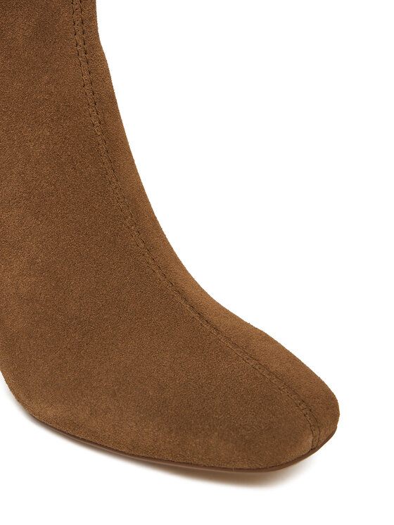Clarks Clarks Polokozačky Fernie Zip 26182938 Hnědá
