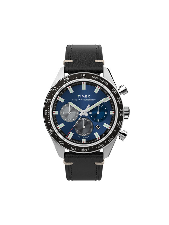 Timex Hodinky Waterbury TW2Y18600 Čierna