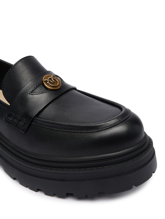 PINKO PINKO Loafersy Mia 24 SD0403 P001 Černá