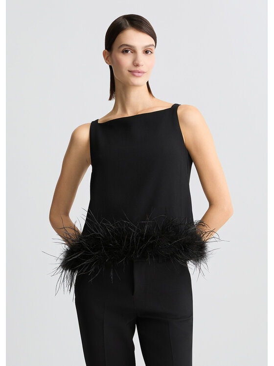 Liu Jo Liu Jo Top CA5318T397022222 Nero Regular Fit