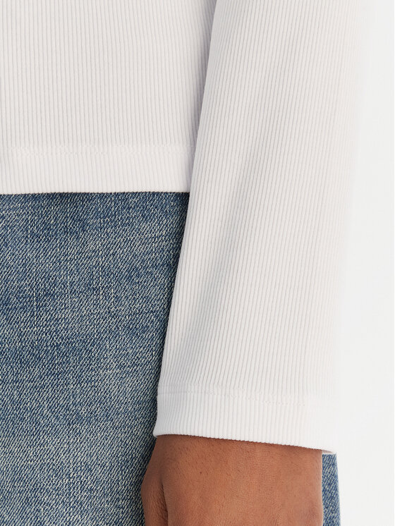 Calvin Klein Jeans Calvin Klein Jeans Bluza LV047E201G Bela Regular Fit