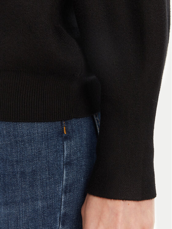 Guess Guess Sweter W5YR26 Z26I2 Czarny Regular Fit