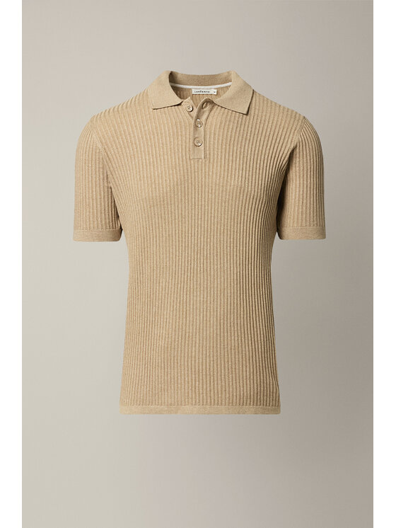Lancerto Lancerto Polo Domenico PO073126000003 Brązowy Regular Fit