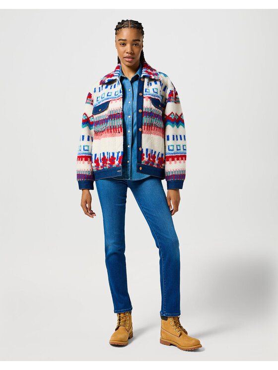 Wrangler Wrangler Jeans 112356388 Blu Straight Leg