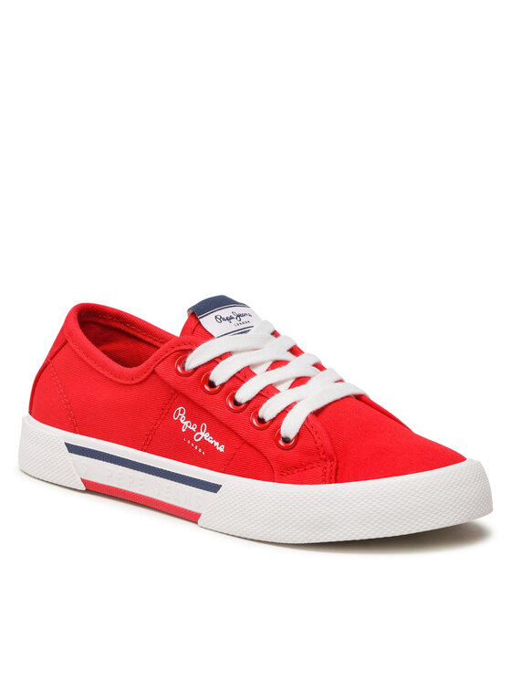 Pepe Jeans Pepe Jeans Tenniskingad Brady Boy Basic PBS30527 Punane