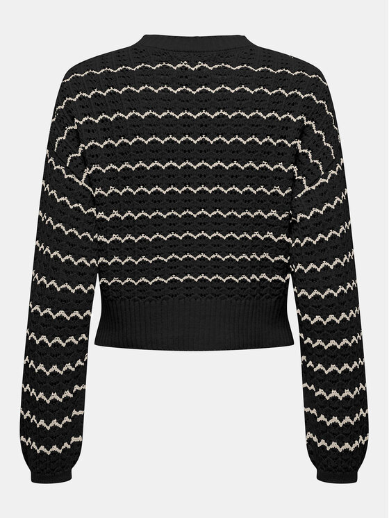 ONLY ONLY Sweter Asa 15310527 Czarny Regular Fit