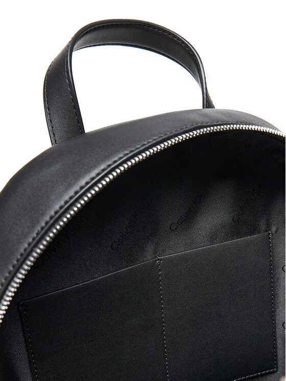 Calvin Klein Calvin Klein Mugursoma Ck Mixmedia Backpack_Mono K60K613184 Melns