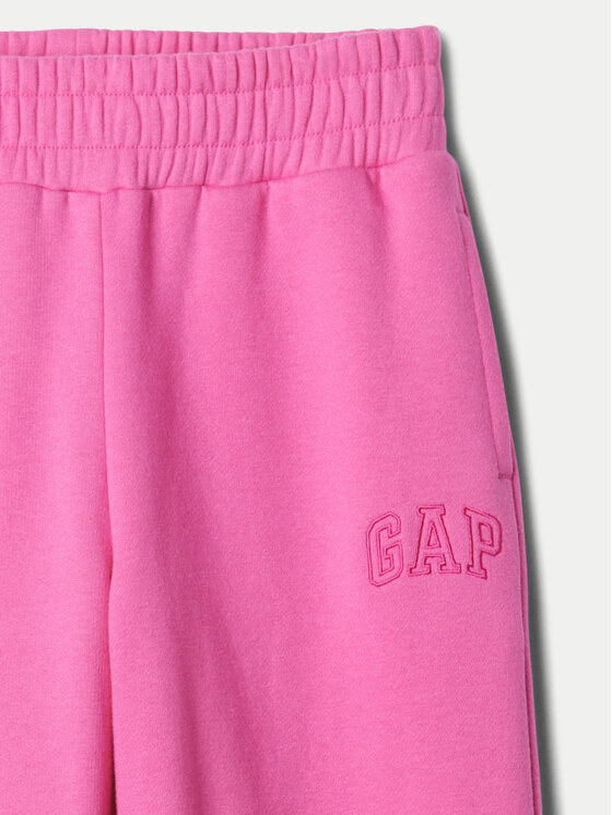 Gap Gap Spodnie dresowe 541968-00 Różowy Regular Fit