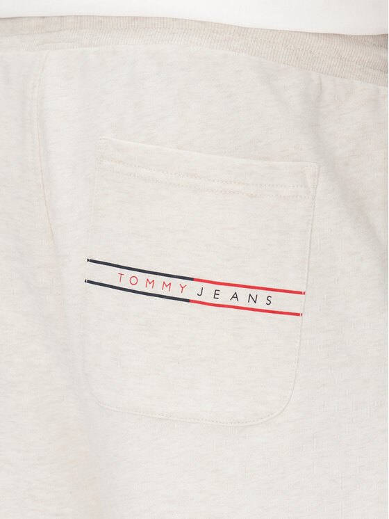 Tommy Jeans Tommy Jeans Sporta šorti Entry Graphic DM0DM21369 Bēšs Regular Fit