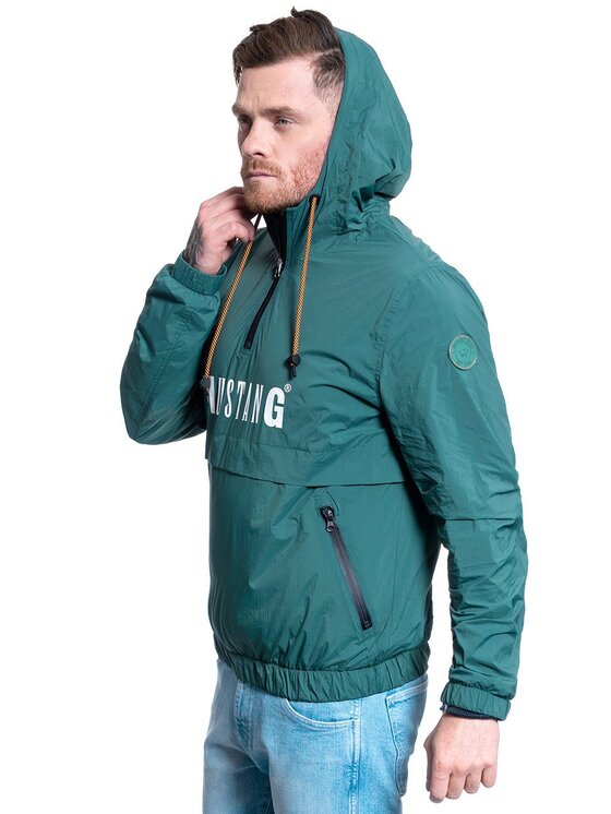 Mustang Mustang Kurtka przejściowa DANIEL SLIP JACKET Zielony Regular Fit