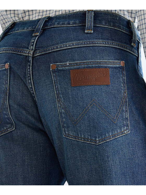 Wrangler Wrangler Jeansy 112377800 Niebieski Regular Fit