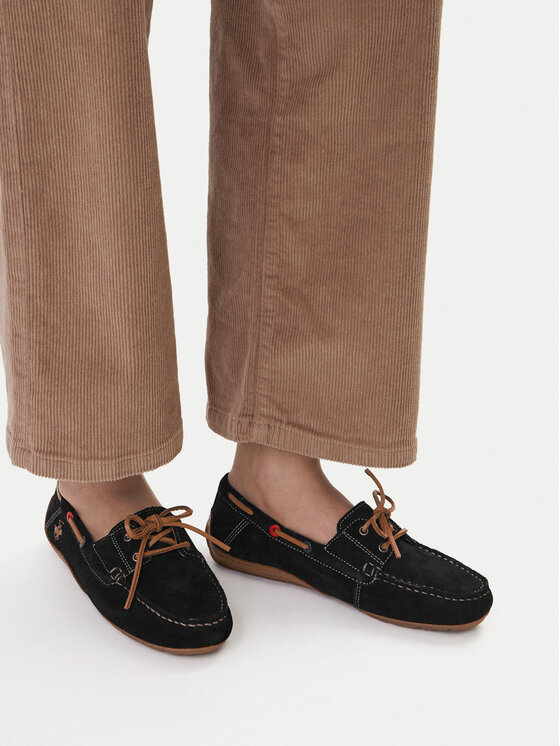 Beverly Hills Polo Club Mocasini EO-WB-VIESTE-16 Negru
