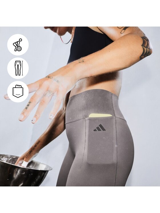 adidas adidas Leggings Optime Workout KA0186 Nero Slim Fit
