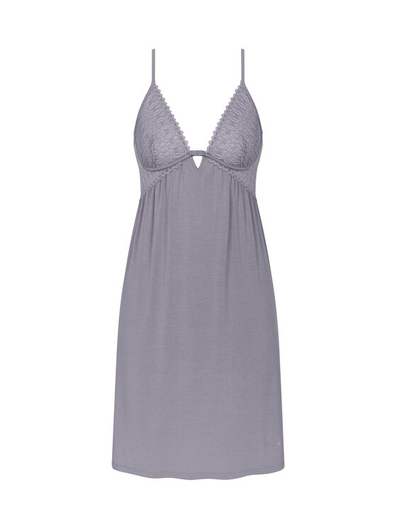 Triumph Triumph Naktiniai marškiniai Aura Spotlight 10225033 Pilka Regular Fit