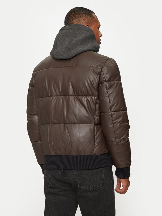 Milestone Milestone Lederjacke Wesley 431040 21085 Braun Regular Fit