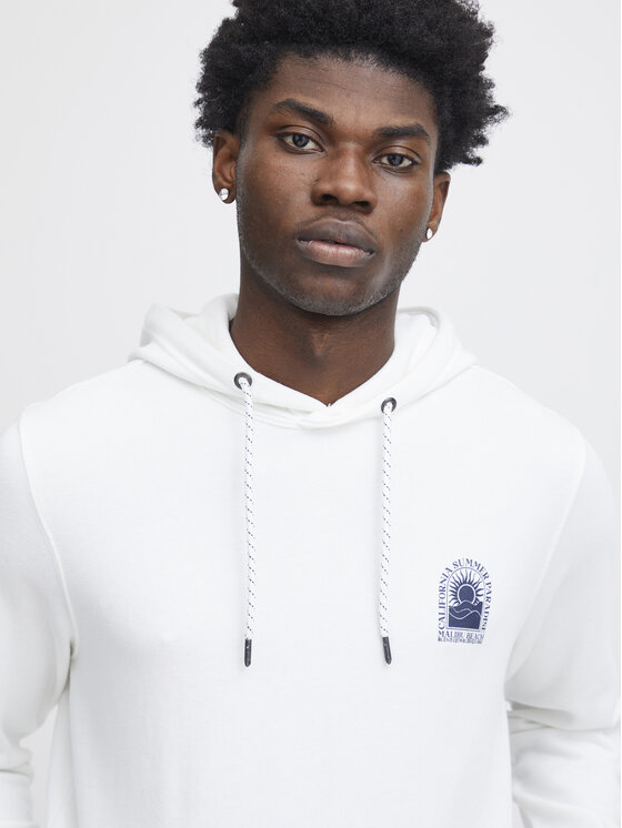 Blend Blend Μπλούζα 20716521 Λευκό Regular Fit