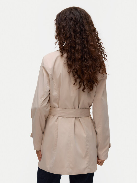 Vero Moda Vero Moda Тренч Chelsea 10329343 Сив Regular Fit