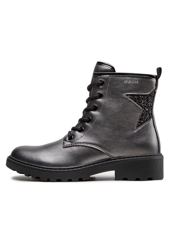 Geox Geox Μπότες J Casey G. G J9420G 0NFEW C0062 S Ασημί