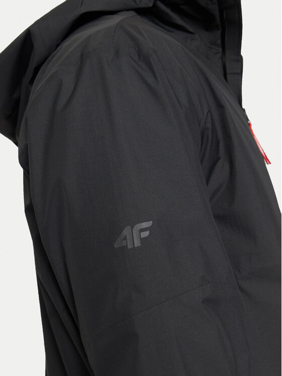 4F 4F Дощовик 4FWAW24TTJAM513 Чорний Regular Fit