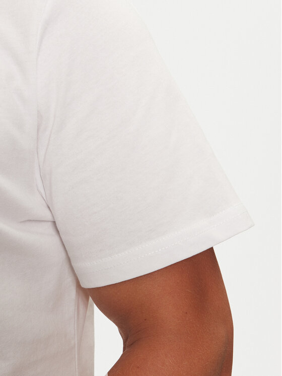 Tommy Jeans Tommy Jeans T-Shirt Essential Flag DM0DM20740 Bílá Slim Fit