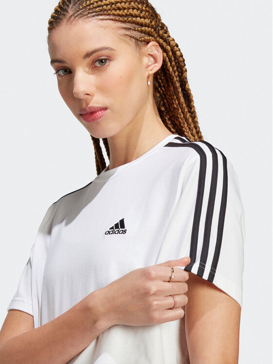 Adidas cropped top sale