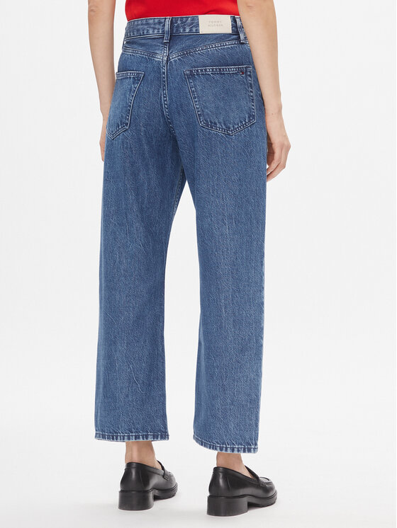 Tommy Hilfiger Tommy Hilfiger Jeansy Loose Straight Rw Lea WW0WW40637 Niebieski Loose Leg