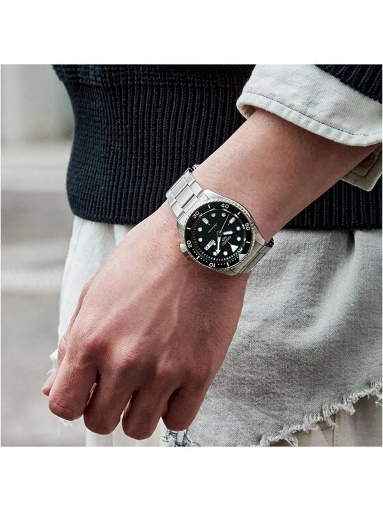 Seiko Seiko Zegarek 4954628232076 Srebrny